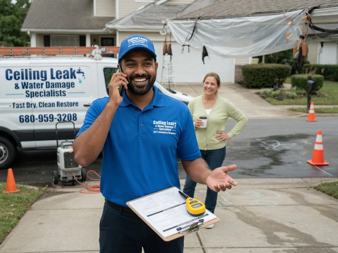Ceiling Leak Cleanup Ruby, AK FAQs